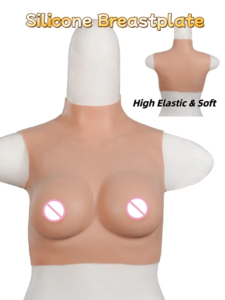 BCDEG cup Silicone Breast Form Crossdresser Fake Boobs Sexy Short Styles Cosplay Transgender  Drag Queen Sexy Style
