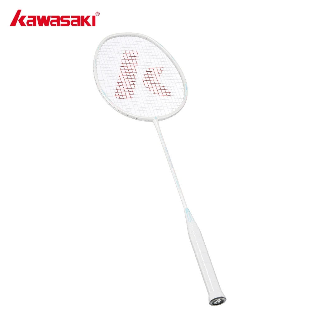 Kawasaki New Training Badminton Racket With Badminton String For Beginner 2U KD-700 PRO Badminton Practice