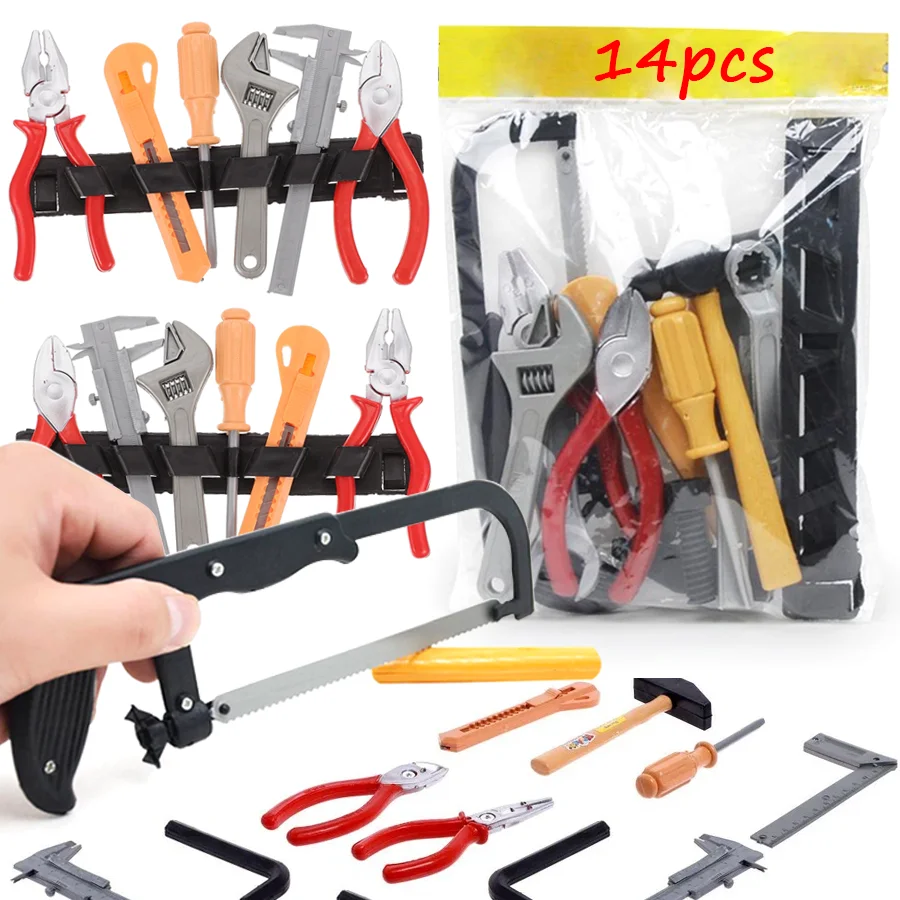 

14/28pcs Mini Simulated Repair Tool Engineering Repair Disassembly Supplies Interactive Game for Party Birthday Gift XJM