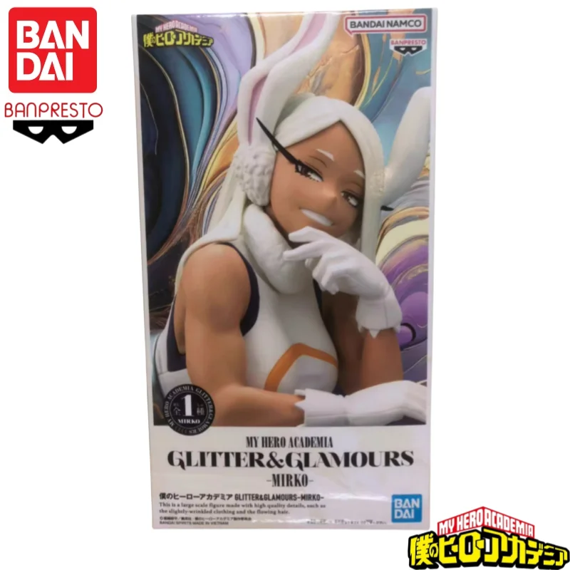 Op voorraad originele Bandai Banpresto My Hero Academia Age of Heroes Mirko Anime karakters Model speelgoed verjaardagscadeau garage