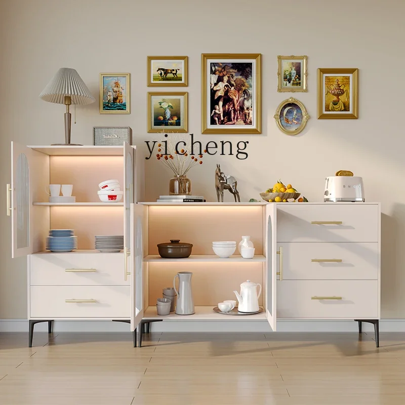 

XL light luxury dining side cabinet modern simple cabinet wall cabinet locker household