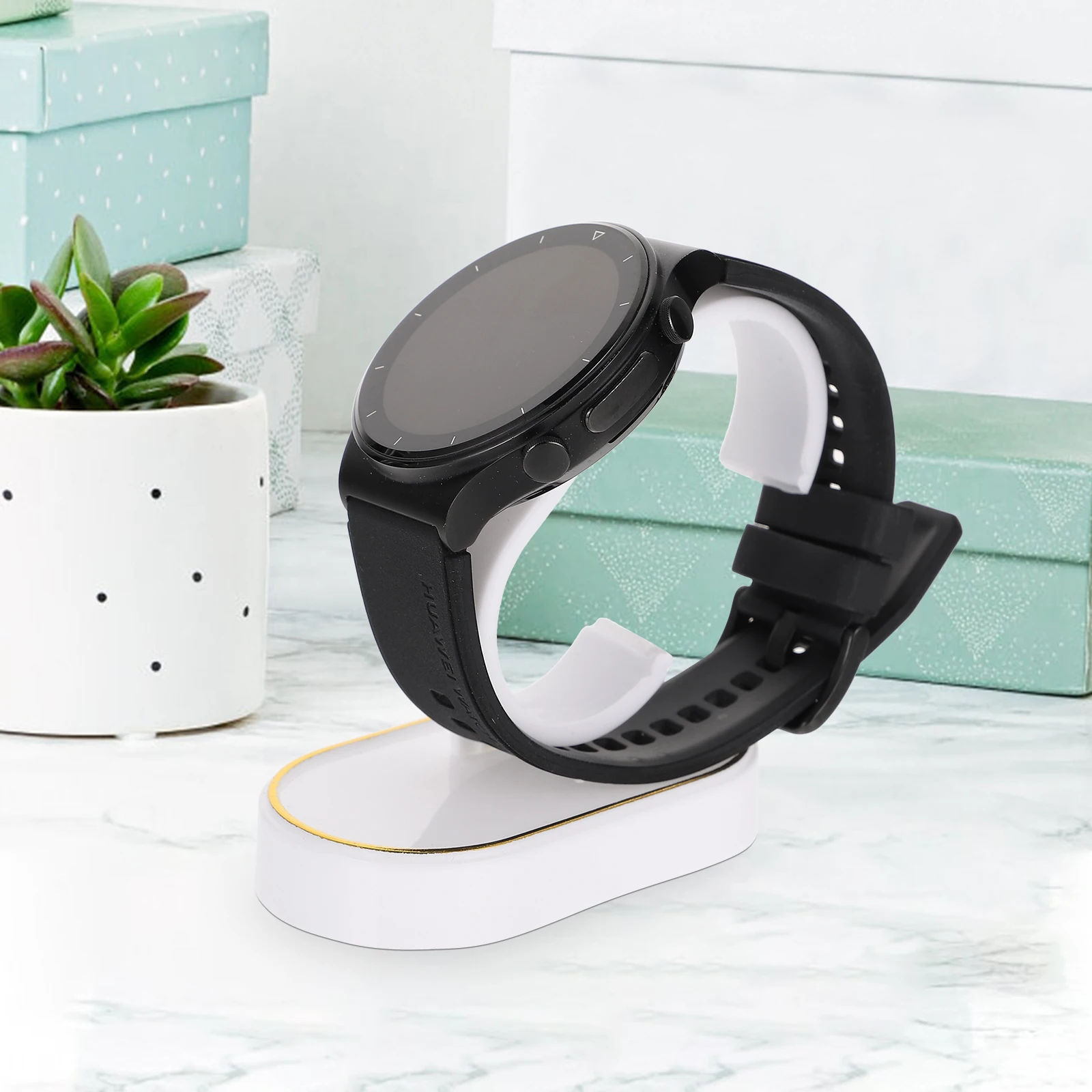 

8pcs Watch Display Stands C-Shaped Watch Holders Showcase Countertop Storage Rack Plastic Jewelry Stand For Men Women