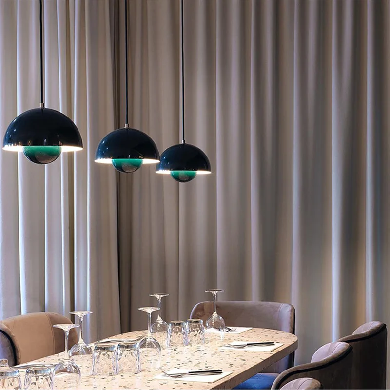 Plafonnier LED au Design Nordique Moderne, Luminaire Décoratif d'Nik, Idéal pour un Salon, une Salle à Manger ou un Bar