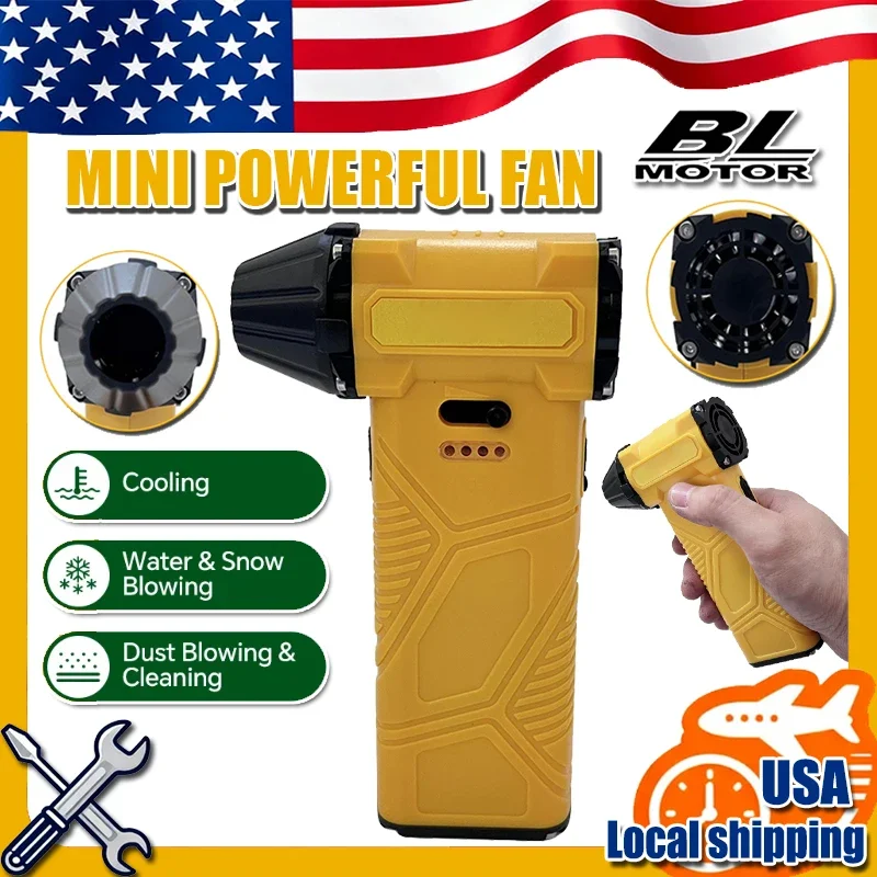 

FIt Dewalt Mini Vacuum Cleaner Charging Strong Wind Brushless Dry Turbojet Blower 110000 RPM Powerful Violent Fan