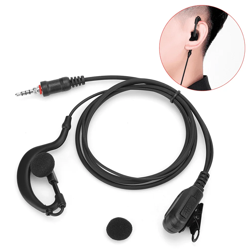 Walkie Talkie Headset IP54 fone de ouvido impermeável para ICOM IC-M33 M25 M34 Ham Radio