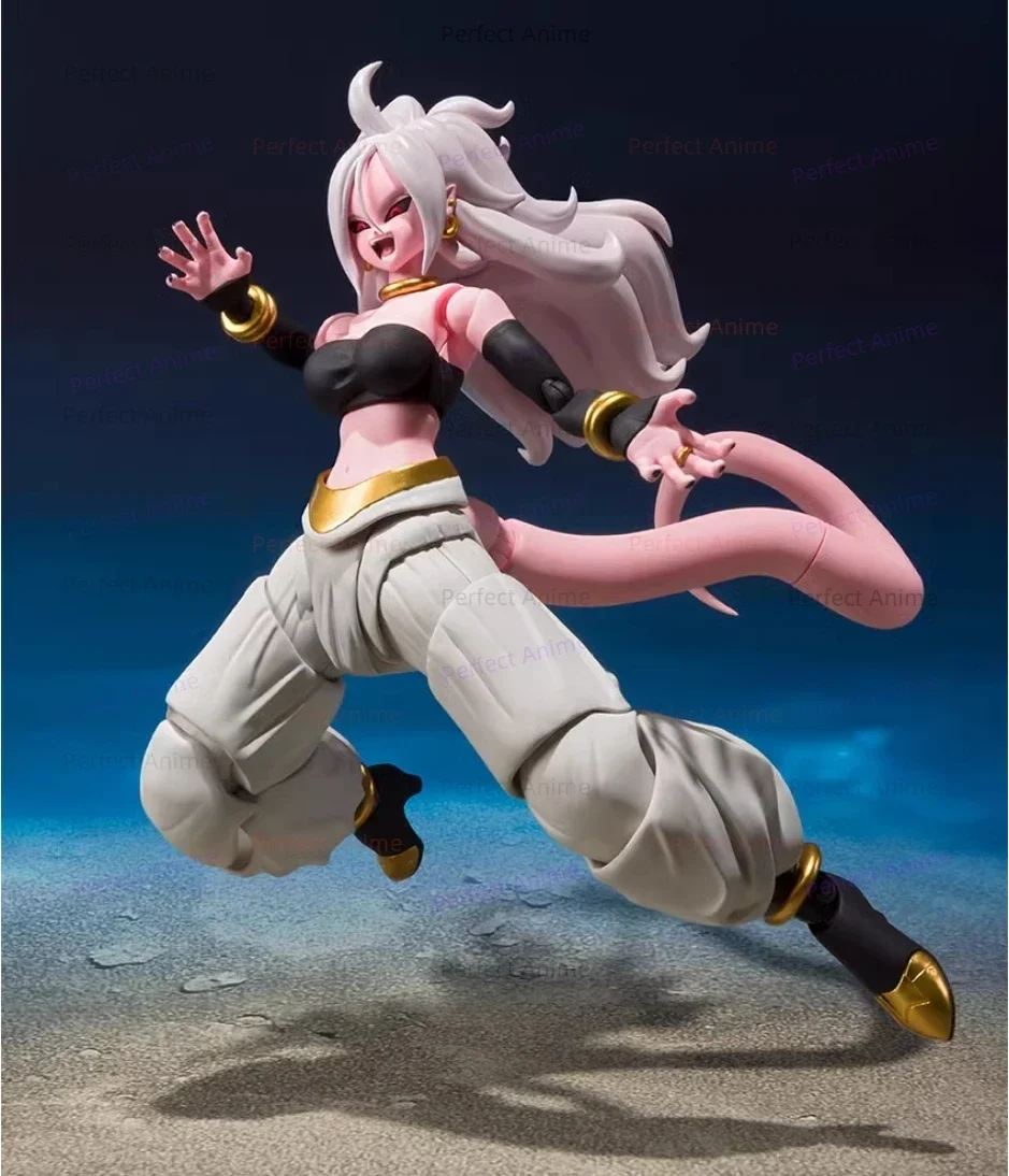 100% بانداي أصلي S.H. Figuarts SHF Dragon Ball Z Android 21 Gril Buu Boo متوفر في المخزون مجموعة شخصيات الرسوم المتحركة نموذج اللعب #6