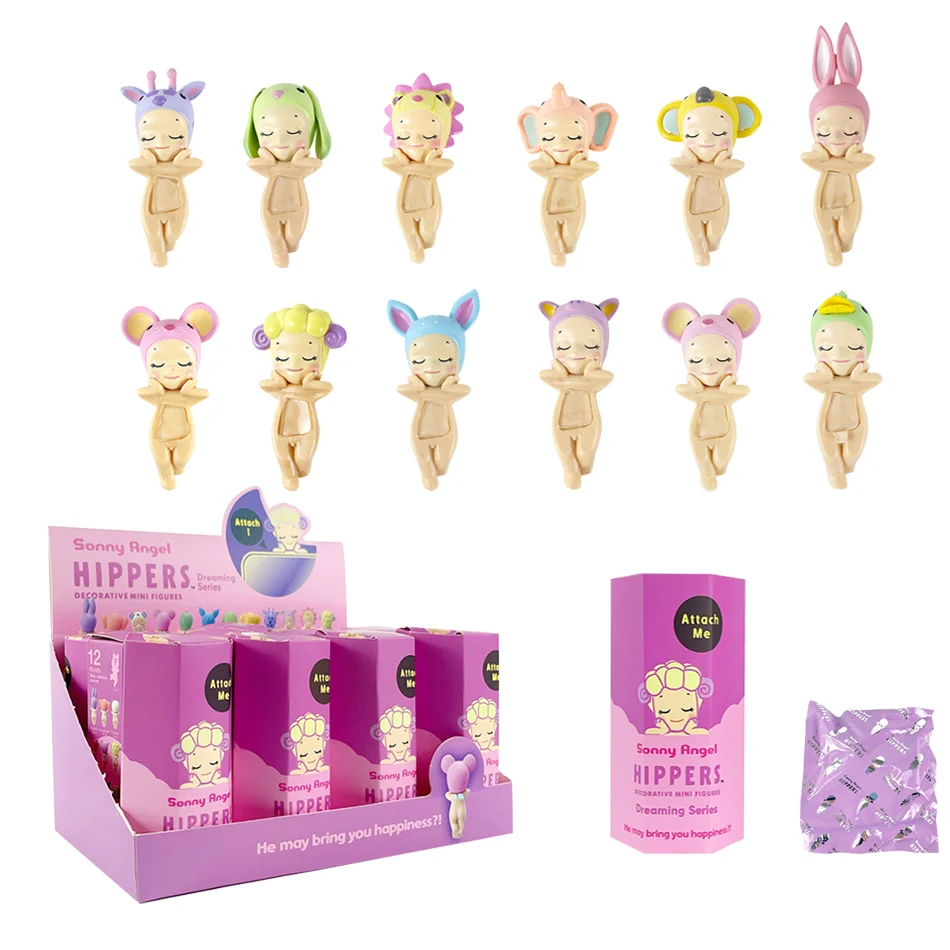 Caja ciega de mejor calidad, serie de sueño, Hippers, cuerpo de Ángel, muñecas Kewpie, figura de PVC, juguete limitado