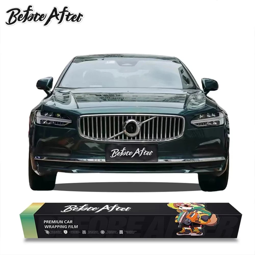 

Виниловая пленка для оклейки автомобилей San Remo Green без пузырьков воздуха, оптовая продажа с завода, декоративная пленка для кузова автомобиля, автомобильная наклейка