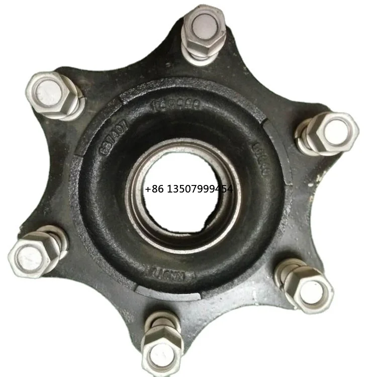 

Factory Wholesale Steel Trailer Axle and 6 Bolts Wheel Hub New Condition Agricultural Wheel Hub