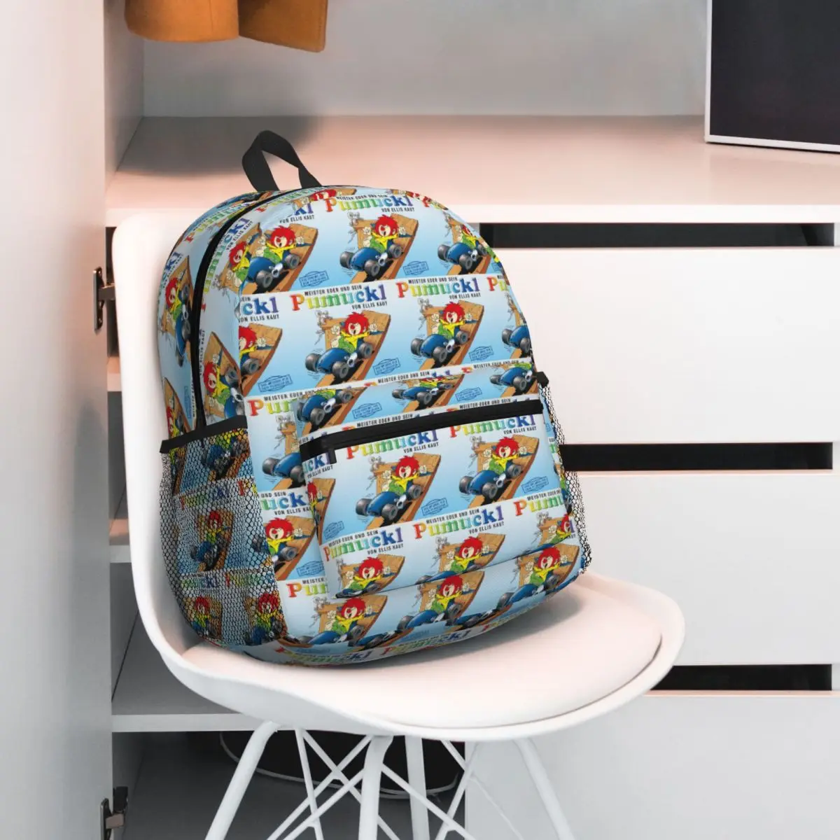 

Pumuckl Student Backpack School Bag Hiking Travel Daypack for Boys Girls Fashion Bookbag Shoulder Bags