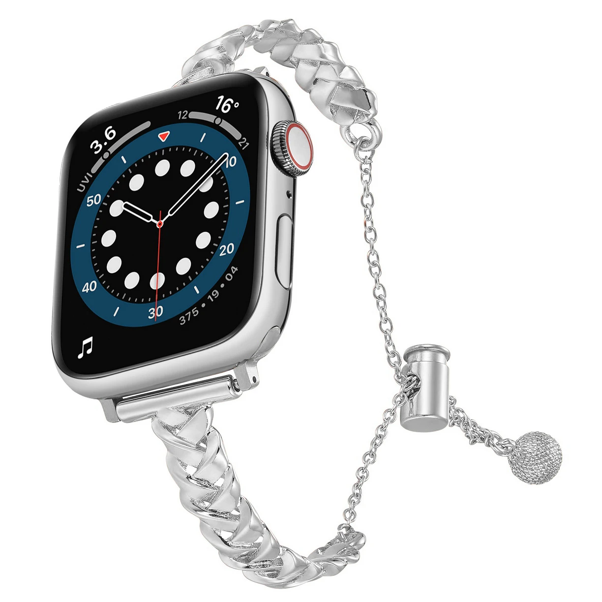 Metal braid bracelet for Apple Watch models 49-42mm 41-38mm Metal smooth for iwatch Series ultra 987654321SE strap