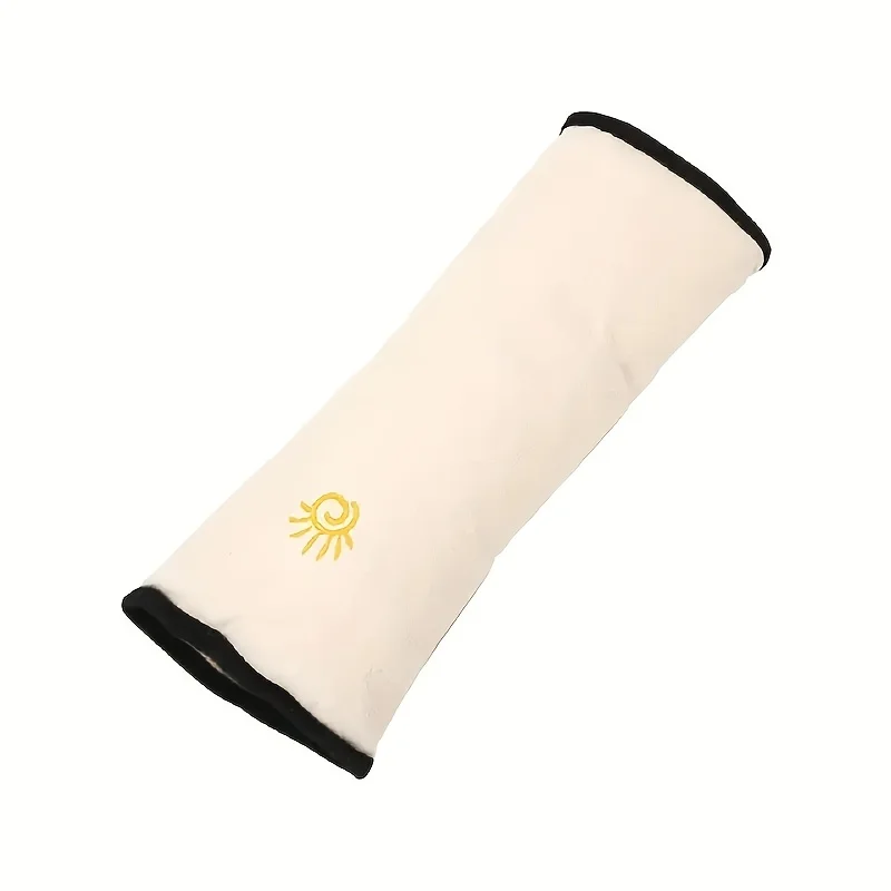 1PC Car Seat Belt Cover with Cartoon Cute Safety Shoulder Cover, Extended and Thickened Plush Anti Pinch Sleeping Pillow