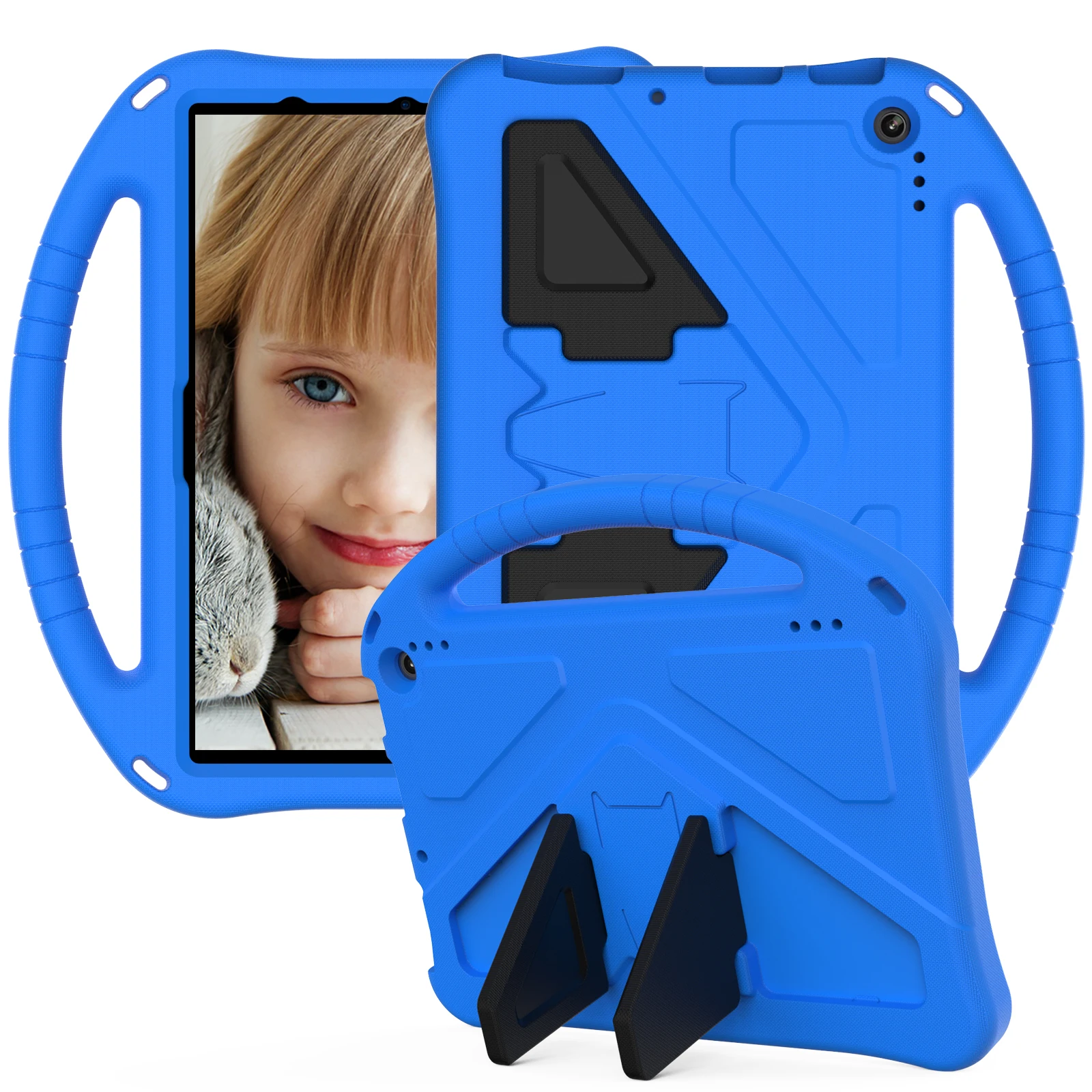 Funda para Amazon Fire Max 11 13 Gen 2023 EVA, soporte de mano para niños, funda para tableta HD 10 8 Plus 2021 2020 Fire 7 2022