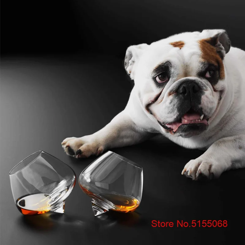 Creative Spin Gyro Wedding Wine Glass Rotate Liqueur Glasses Cognac Brandy Snifters Bar Swing Whisky Tumblers Rock Whiskey Cups