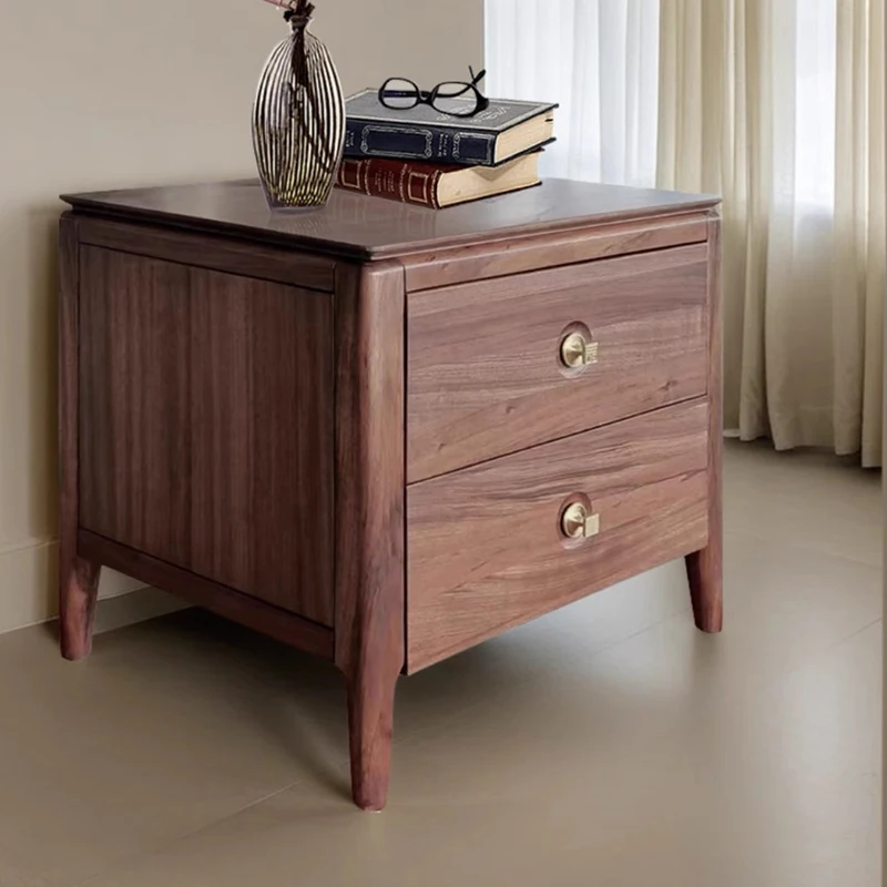

Cheap Drawer Bedside Table Bedroom Aesthetic Tall Modern Bedside Table Space Saving Wooden Mesita Noche Bed Room Furniture