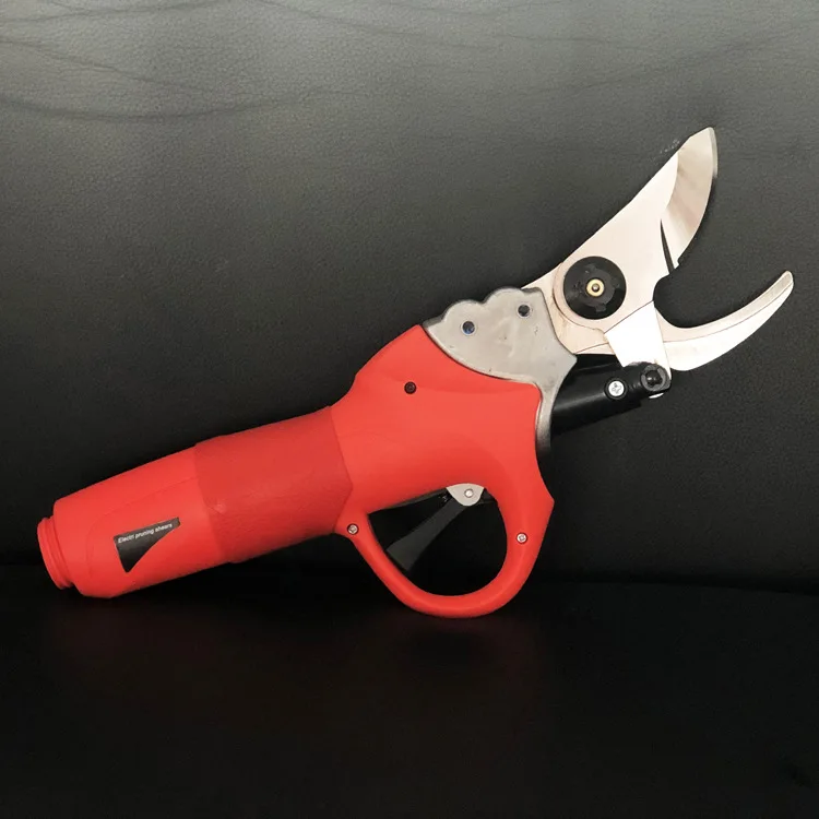 35mm Professional Wood Prunner Scissors Vineyard Gardening Electric Pruning Shears Pole Lithium Trimmer