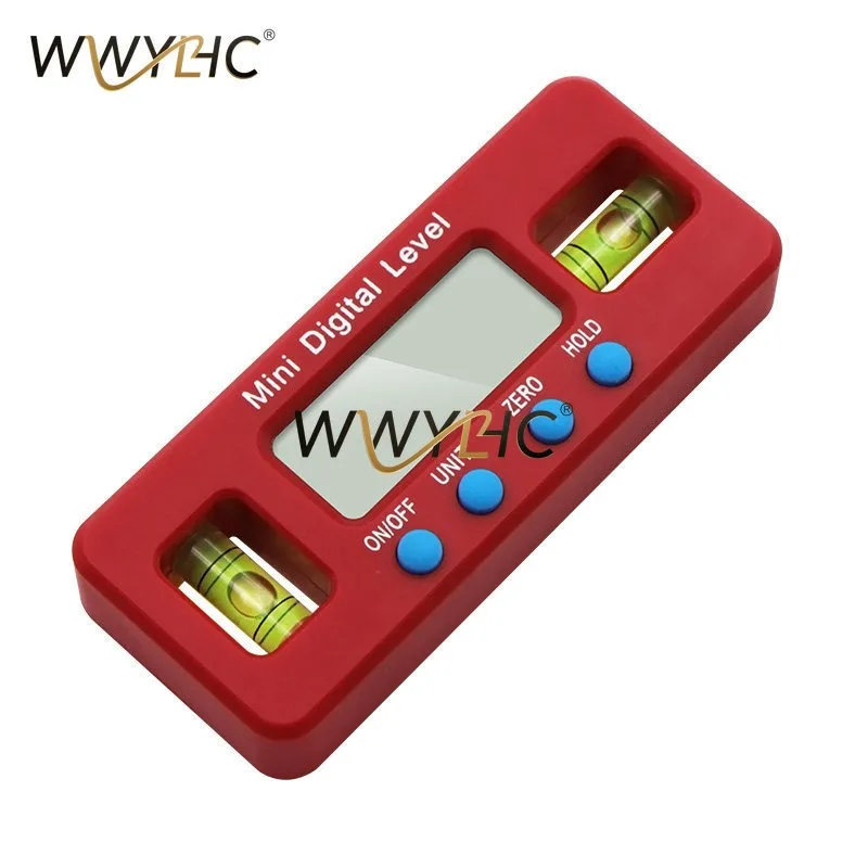 Mini Electronic Inclinometer 100mm, Digital Level Angle Finder Ruler for Construction Measuring