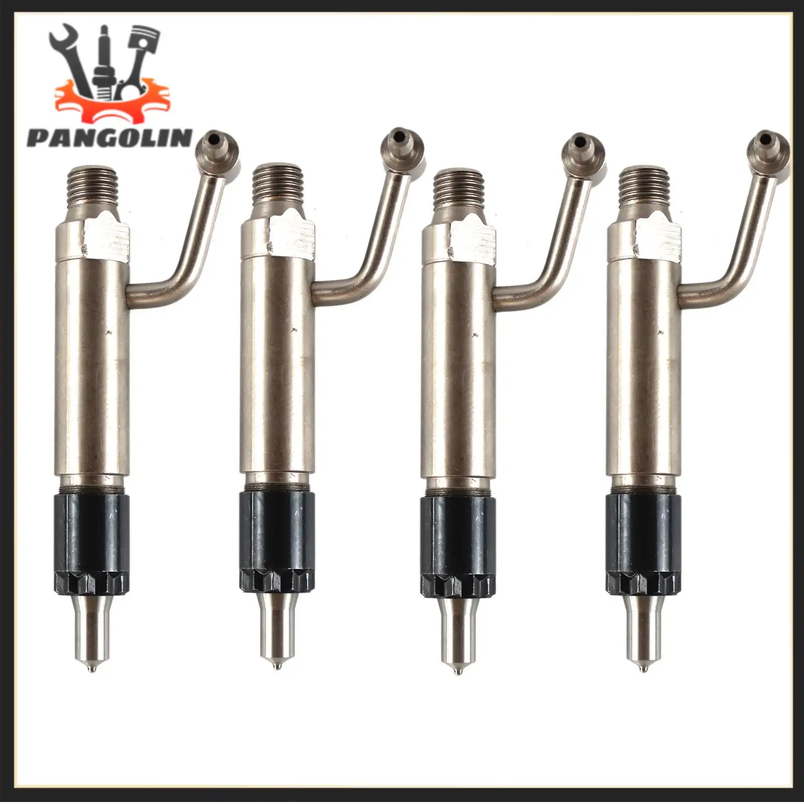 

4Pcs New Fuel Injectors 729503-53100 Common Rail Injector Assembly For Yanmar Komatsu 3D84 4D84E 4D88E 4TNE88 Engine