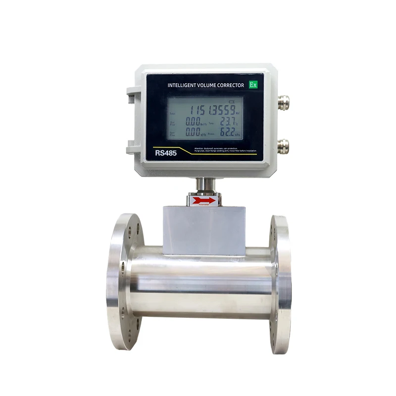 DN25 DN50 Turbine Flowmeter Flow Meter For Combustible Gas With Factory Price Methane Flow Meter