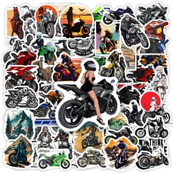 Motorcycle Racing Sports Stickers DIY Kids Toy Gift Decal for Phones Laptops Bottles Scrapbooking Luggage Decorative Waterproof