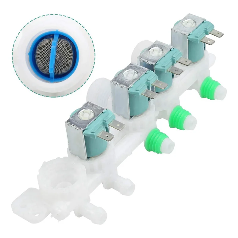 DC97-15459G Water Inlet Valve For SAMSUNG Washer Replaces AP5623056 PS4220861 EAP4220861 3276197,WA456DRHDSU WA48J7700AW HOT!
