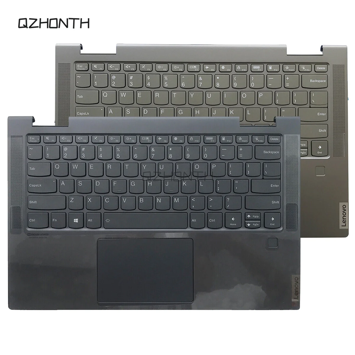 

New For Lenovo Yoga 7-14 Yoga 7-14ITL5 82BH DM Palmrest Upper Case w/ US Backlit Keyboard 5CB1A08845 5CB1A0884 14"