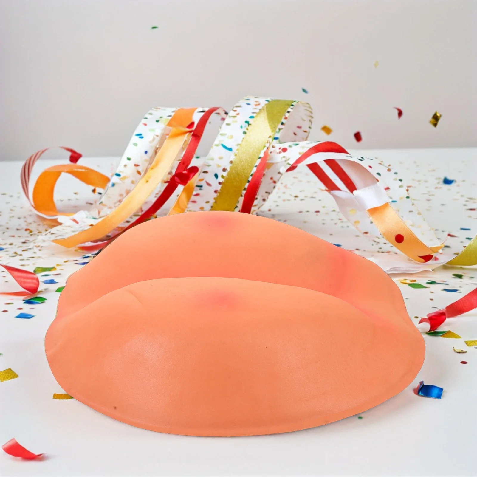 

4Pcs Realistic Prank Butt Fake Buttock Costume Accessory Halloween April Fools Cosplay Prop Prank Gift Box False Butt Costume