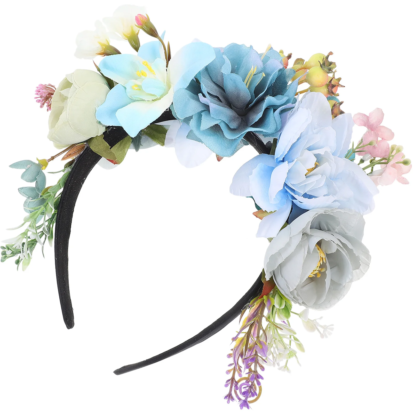 

Повязка на голову с цветком для взрослых, женский тканевый аксессуар для волос, головной убор для дня рождения, выпускного вечера, легкая удобная праздничная одежда, радостная