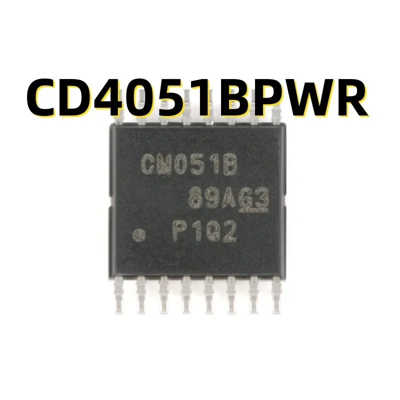 10PCS  CD4051BPWR TSSOP-16