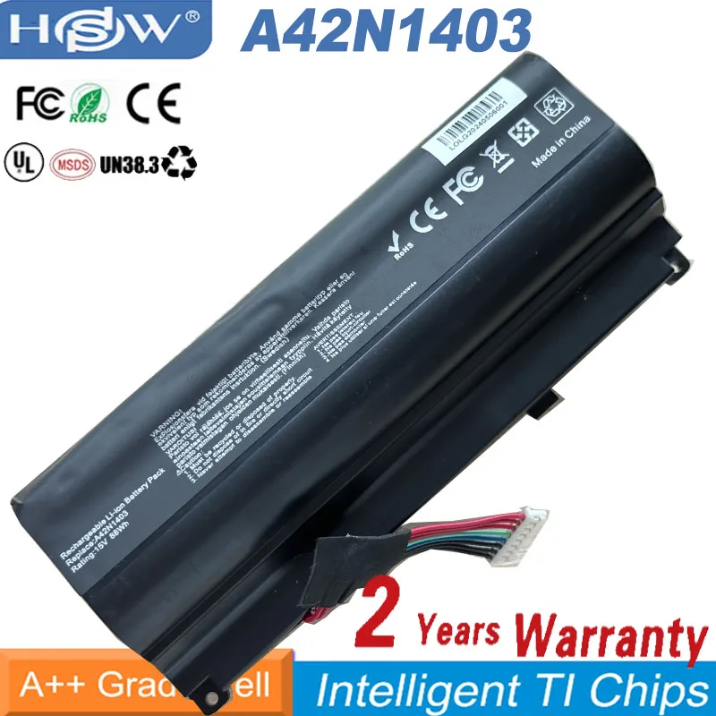 

Battery for ASUS ROG G751JL 17.3" G751 G751JY G751JT G751JM GFX71JY G751JL-WH71 GA42N1403751JL-DS71 G751JL-BSI7T28 G751J-DH71