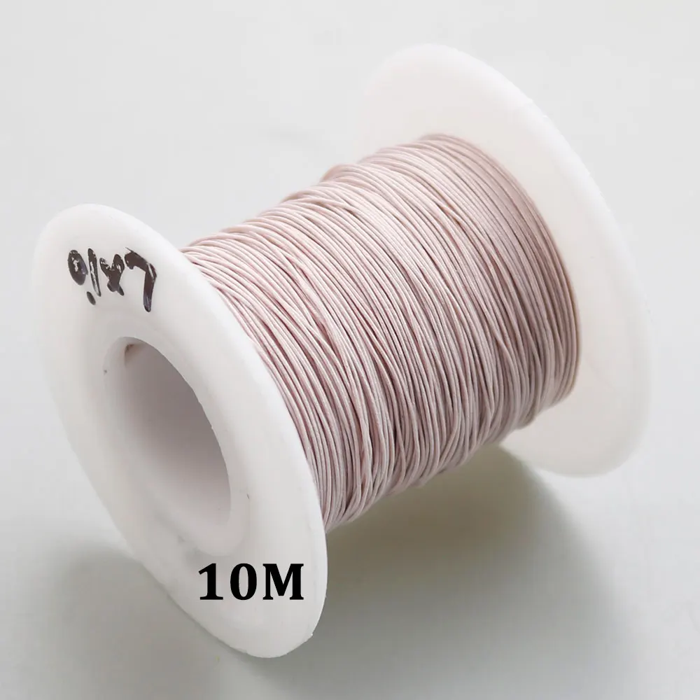 0.1x20 0.1x25 0.1x30 0.1x60 Strands Litz Copper Wire Mine Antenna Multi Core Stranded Polyester Silk Yarn Braided Cable 0.1mm