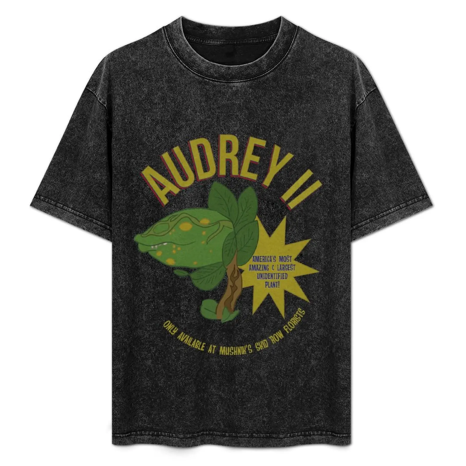 

Audrey II Retro Advertisement- Little Shop T-Shirt Street Art Print Tee Shirt