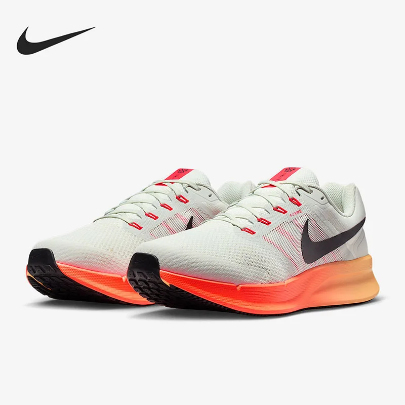 Nike Authentic DR2695‑017 Men's Sports Running Shoes DR2695‑017 Light Blue Grey Black Bright Crimson Silver