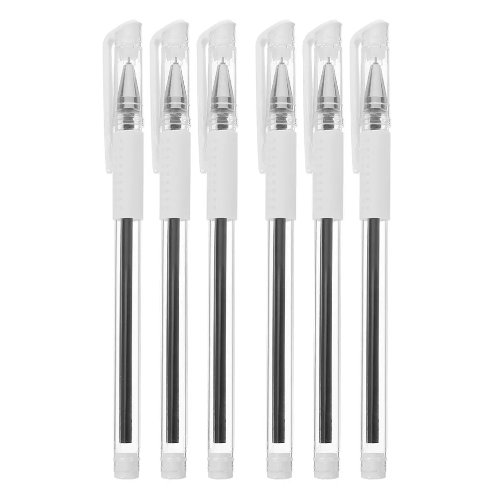 Fine Tip Skin Marking Pen Set 6 Pieces Smudge Resistant Splashproof Eyebrow Mapping High Precision