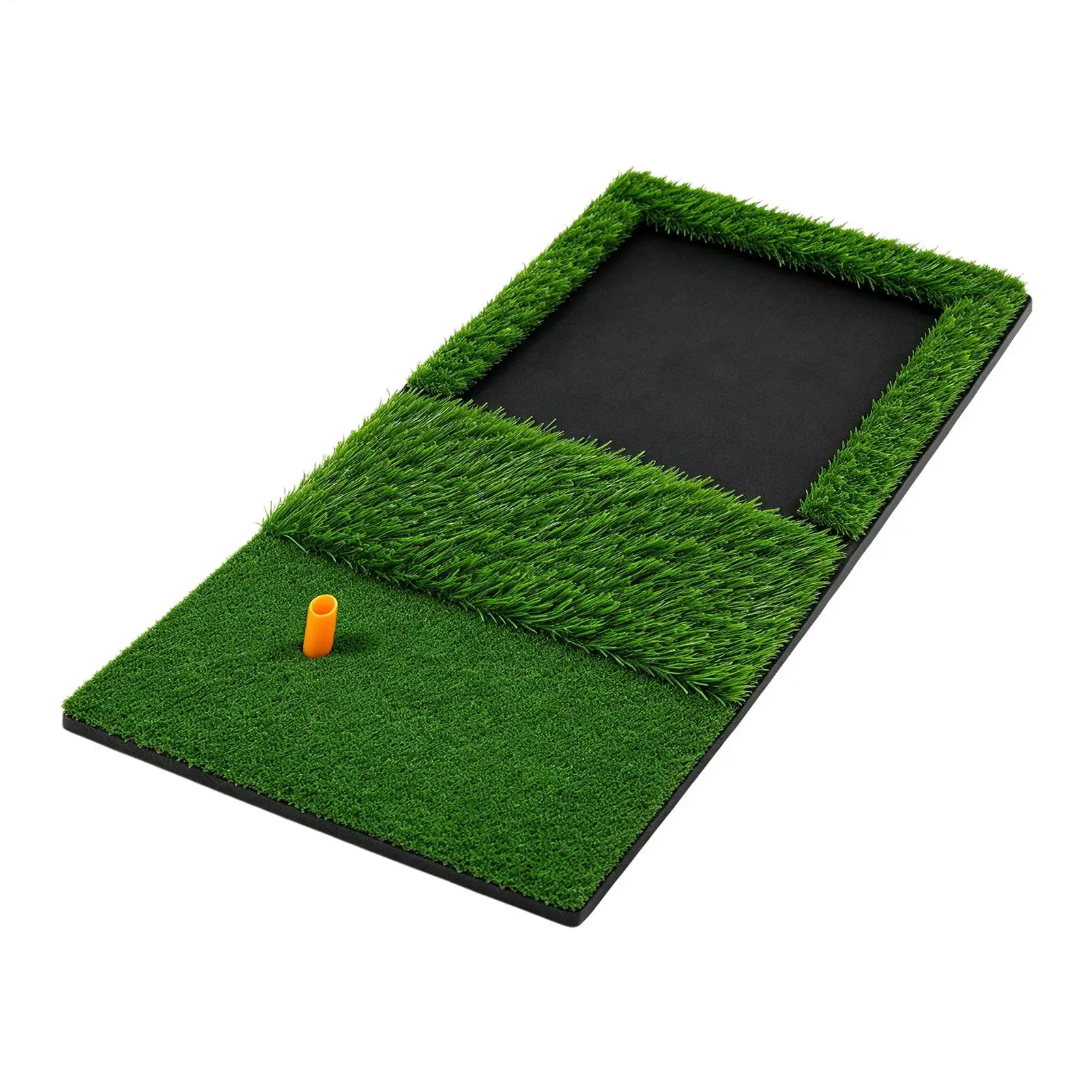 Outdoor Golf Mat Thick Artificial Turf Shockproof Simulator Trainer Swing Chipping Driving Practice Turf For Home Garage Garden