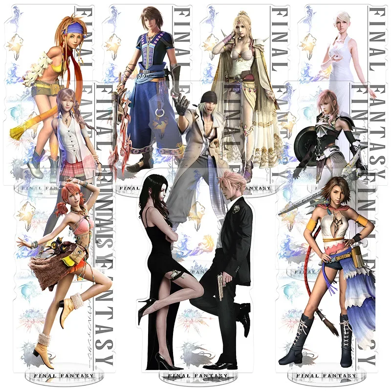 FF16 XVI Fantasy Game Peripheral Big Medium Standing Card BENEDIKTA HARMAN Game Character Acrylic Ornaments Gift Collection Toys