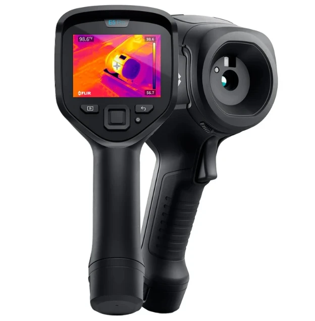 

Cloud FLIR E5 Pro Инфракрасная камера 160X120 ИК-разрешение Цифровая термография Ручной ЖК-дисплей для наружного и внутреннего использования