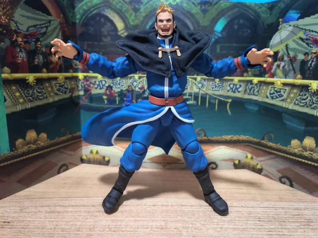 Original 1/12 Storm Toys StreetFighter Zero 3 Actionfigur Dan Anime PVC-Spielcharaktermodell Komplettset Klassisches Spielzeuggeschenk