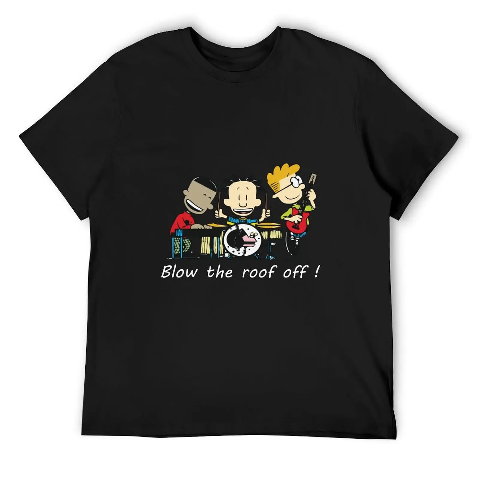 

big nate rocking T-Shirt fashion shirts boys whites vintage t shirts affliction shirts luxury clothes men