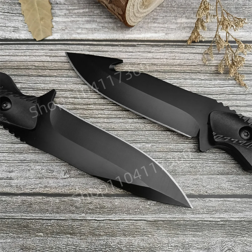 Military Tactical Knife High Quality Fixed Blade Knife 5CR13MOV Blade ABS Handle EDC Camping Hiking Hunting Survival Tools