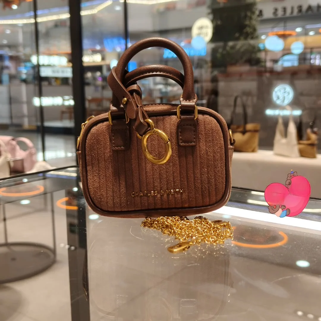 charleskeith-winter-new-chain-square-bag-casual-ex-borsa-a-tracolla-con-tracolla-borsa-in-tessuto-morbido-con-chiusura-a-cerniera