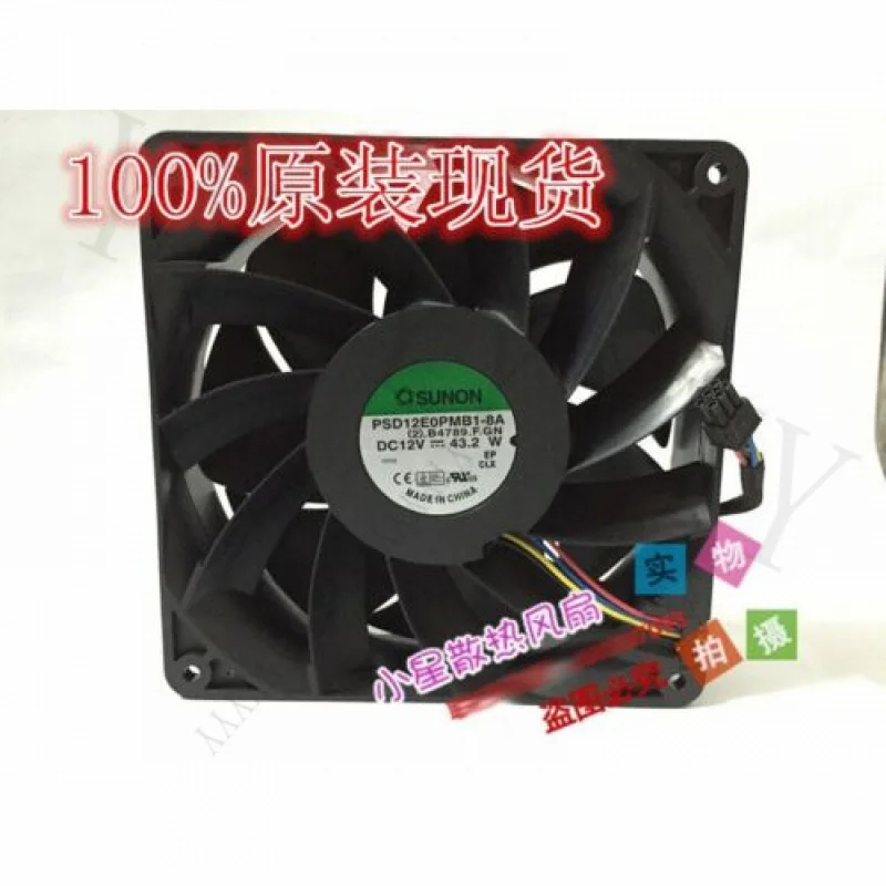 

Y + ДЛЯ SUNON 14038 14 см PSD12E0PMB1-8A 12 В 43,20 Вт охлаждающий вентилятор с высоким воздушным потоком