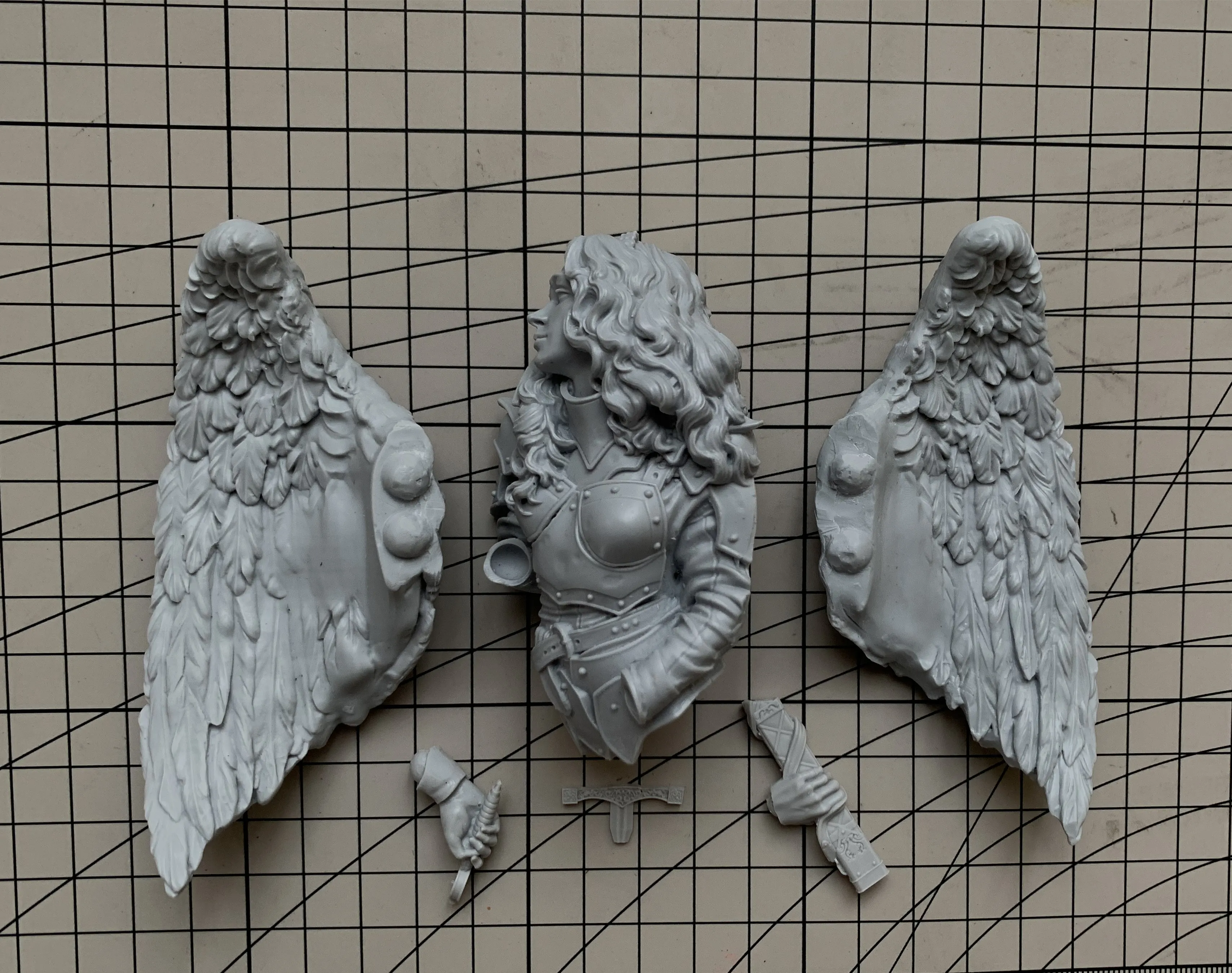 1/10 Resin Model Bust GK，Unassembled and unpainted kit