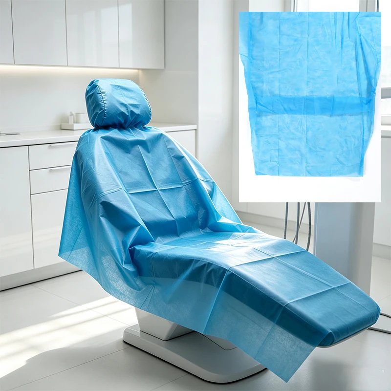 Dental Chair Seat Cover Elastic Waterproof Protective Case Dentistry Seat Protector Sleeves Disposable Protector Foot Pads