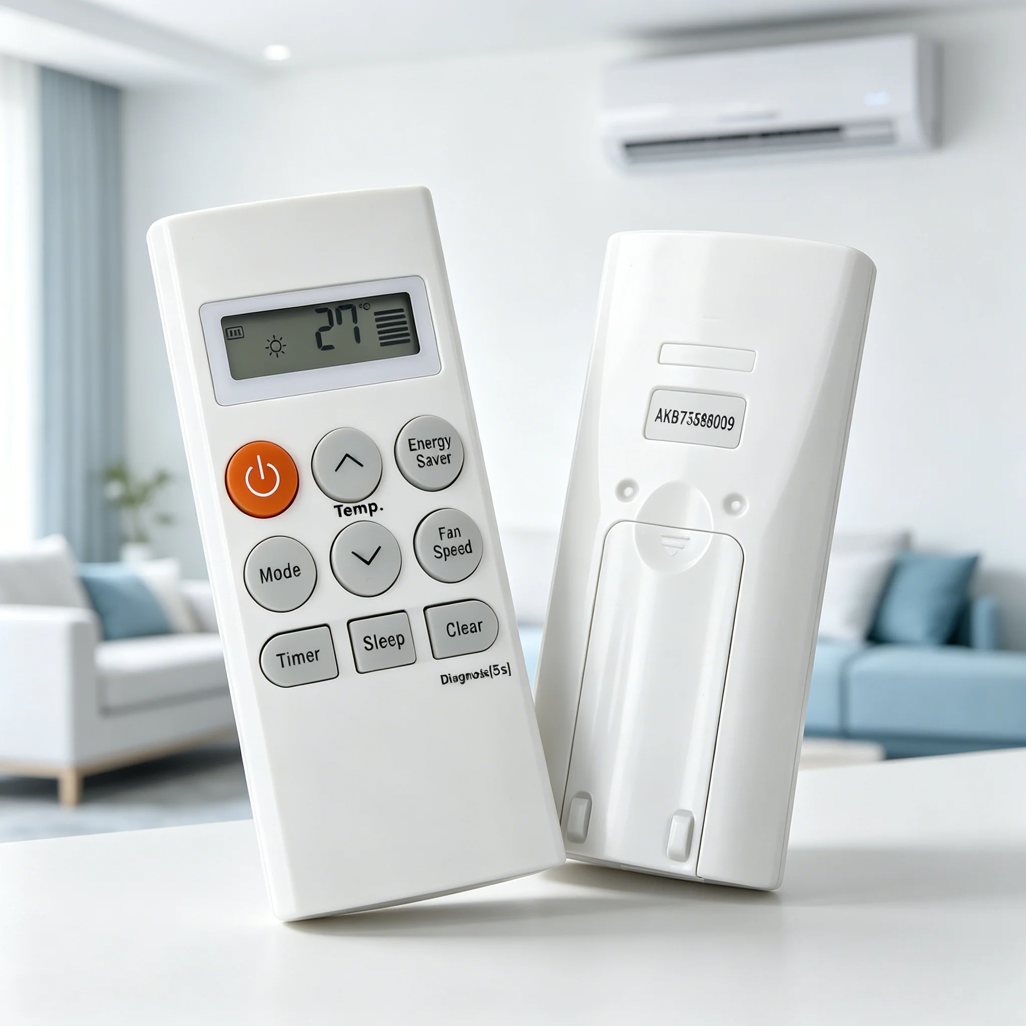 Household Aircon Remote For Daily Use, AKB73598009 stable connection, comfortable pressing experience