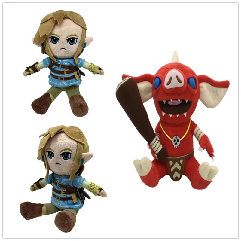 New Arrival 21cm Animal Bokoblin Zelda Breath Of The Wild Plush Toys Soft Anime Stuffed Doll Toys Christmas Gifts