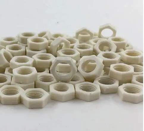 Plástico parafusos m10, 100pcs