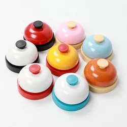 Metal Dining Bell Family Restaurant Bar Call Dish Bell Christmas Wedding Party Decoration Supplie Pet Eating Training Bell