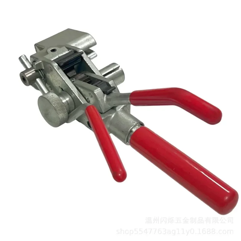Stainless Steel Cable Tie Pliers Manual Binding Fastening Cutting Integrated Tool for Metal Cable Ties Packing