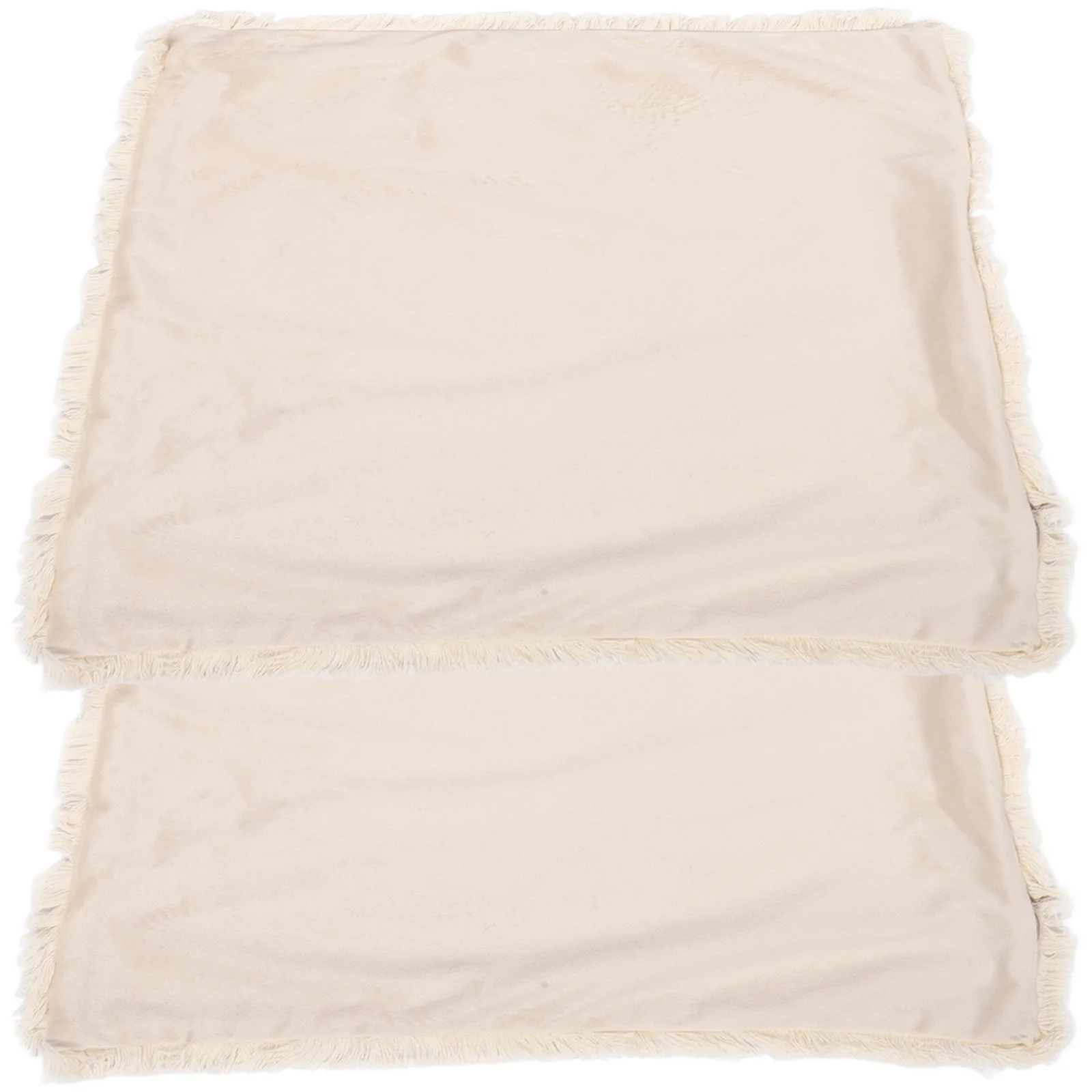 

2Pcs Throw Pillow Covers Square Decorative Pillowcase for Sofa Bed Living Room Home Decor Comfortable Reusable Modern Simple